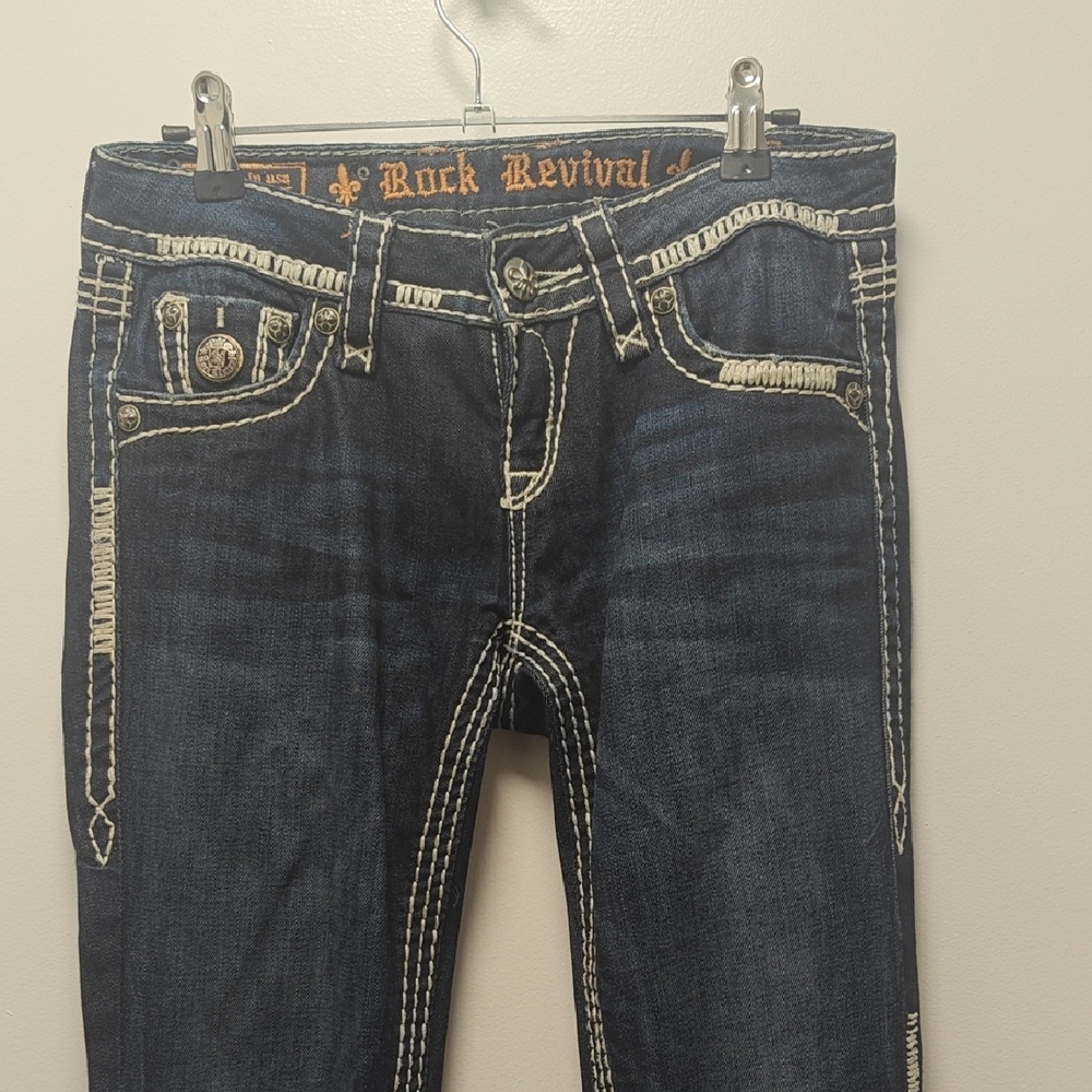 Rock Revival Women's Indigo Skinny Jeans 26x30